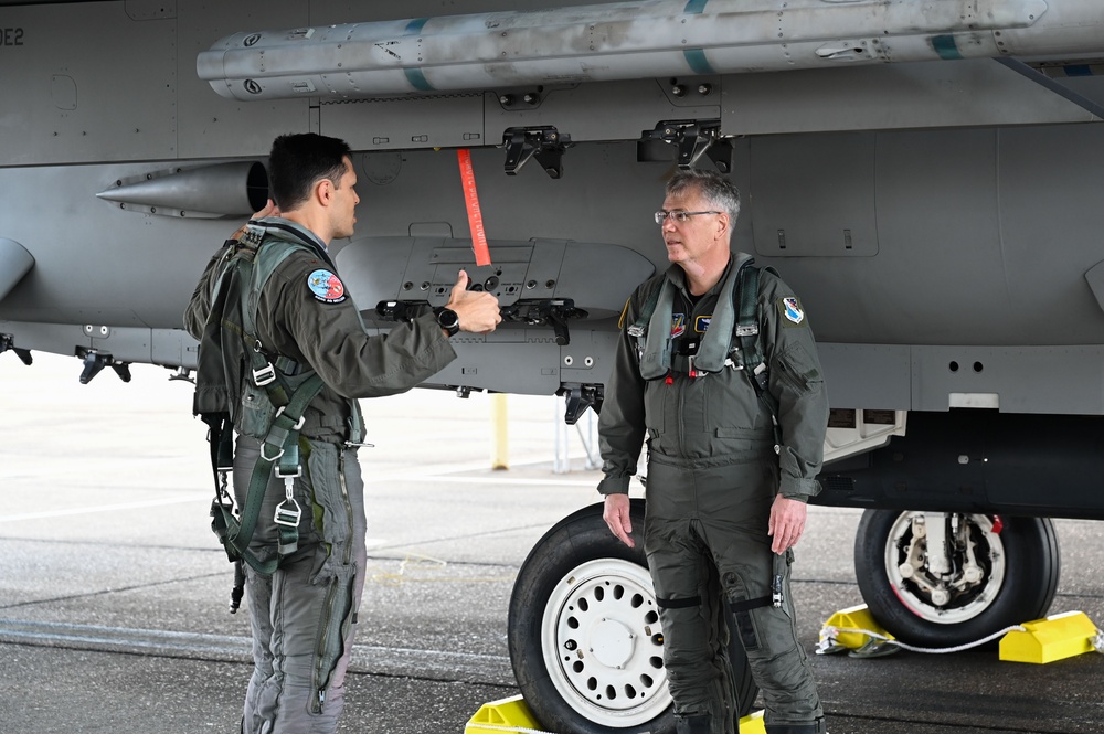 Secretary of the Air Force Troy Meink visits Eglin AFB