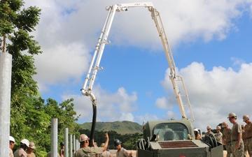 NMCB 133 Works on Polaris Point Project