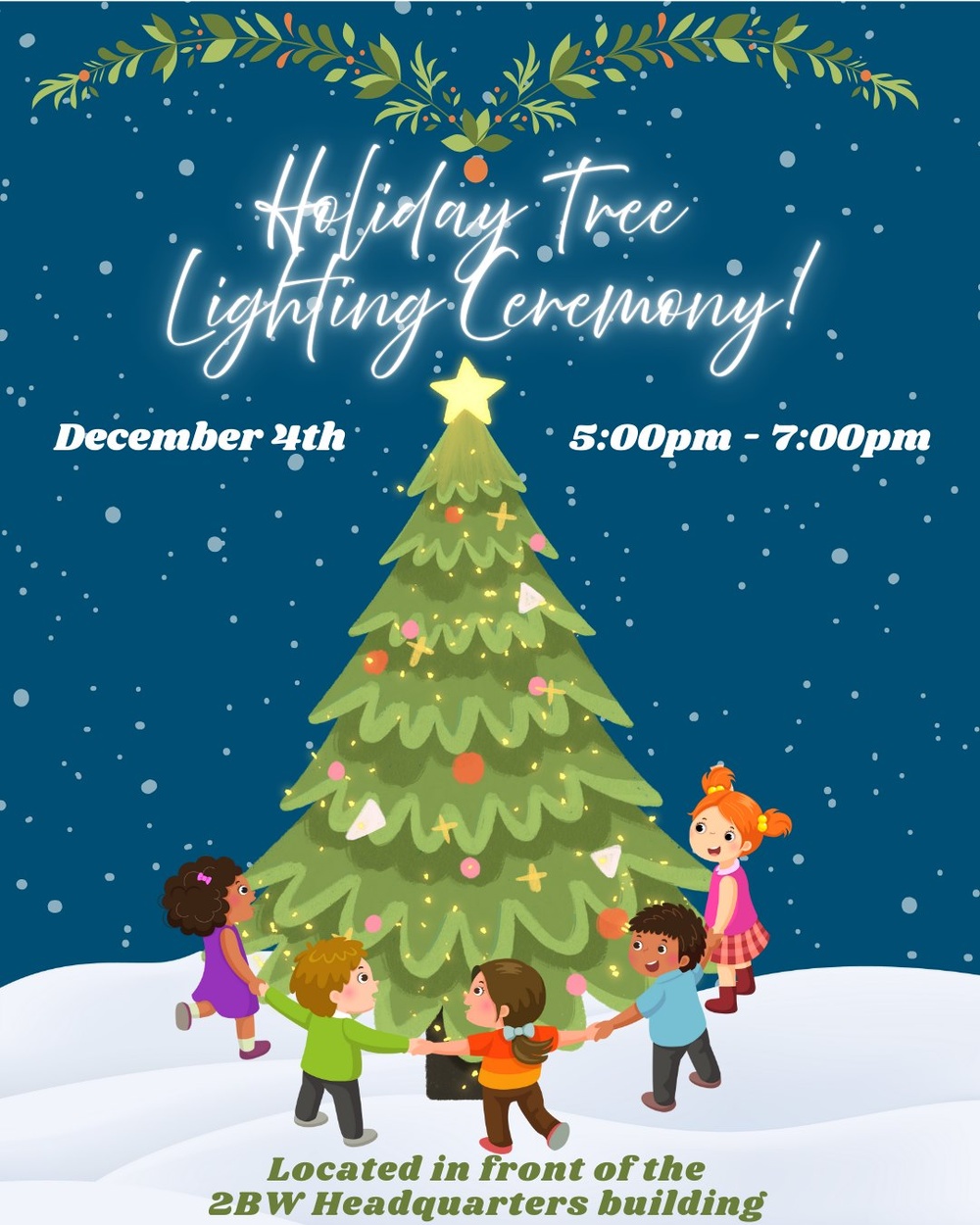 Barksdale AFB Holiday Tree Lighting Ceremony