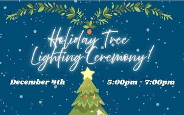 Barksdale AFB Holiday Tree Lighting Ceremony
