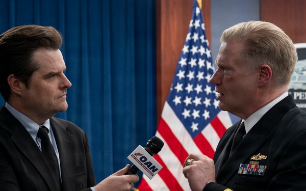 DoW Officials Hold Interviews During New Media Week