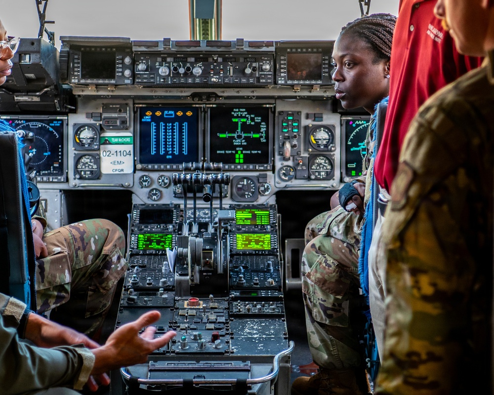 OU AFROTC Cadets Visit Tinker