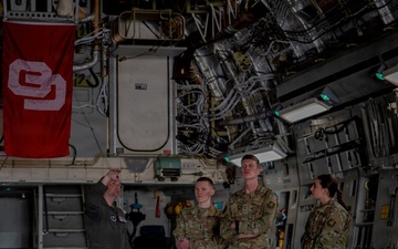 OU AFROTC Cadets Visit Tinker