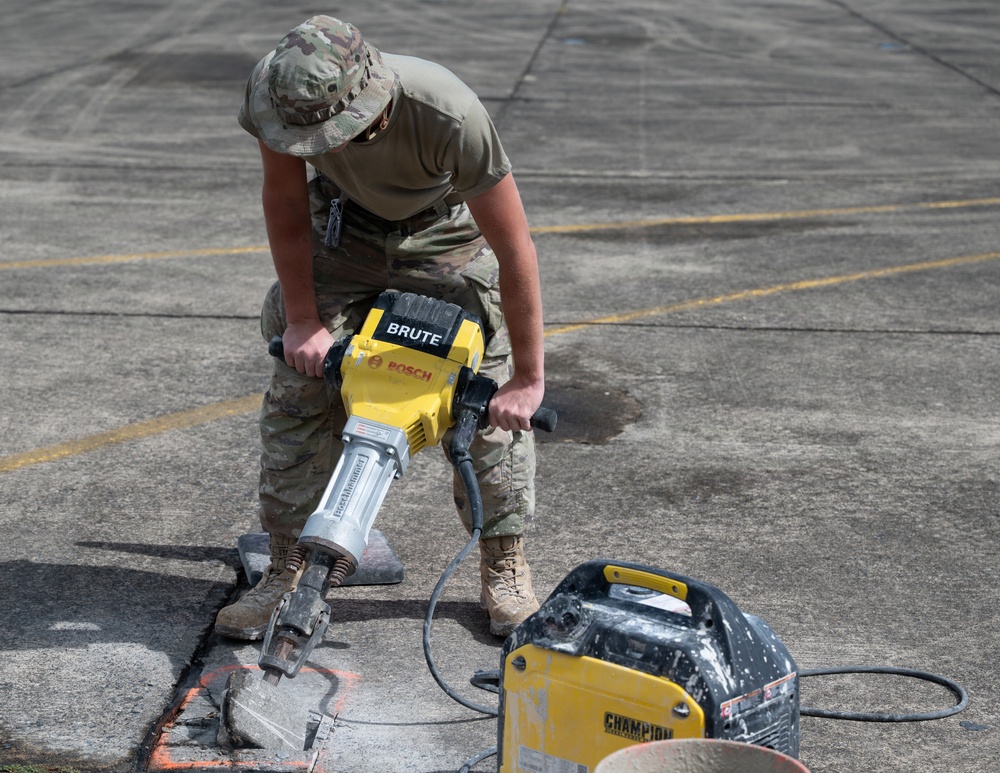 346th EABS restores flightline