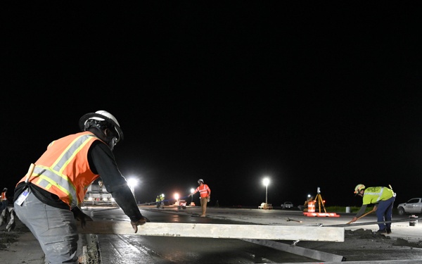 Runway construction completed at Ellsworth Air Force Base