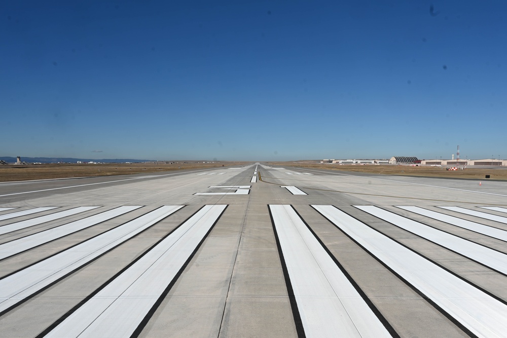 Runway construction completed at Ellsworth Air Force Base