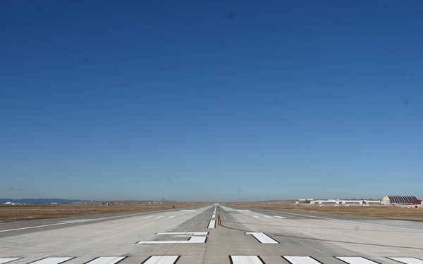 Runway construction completed at Ellsworth Air Force Base