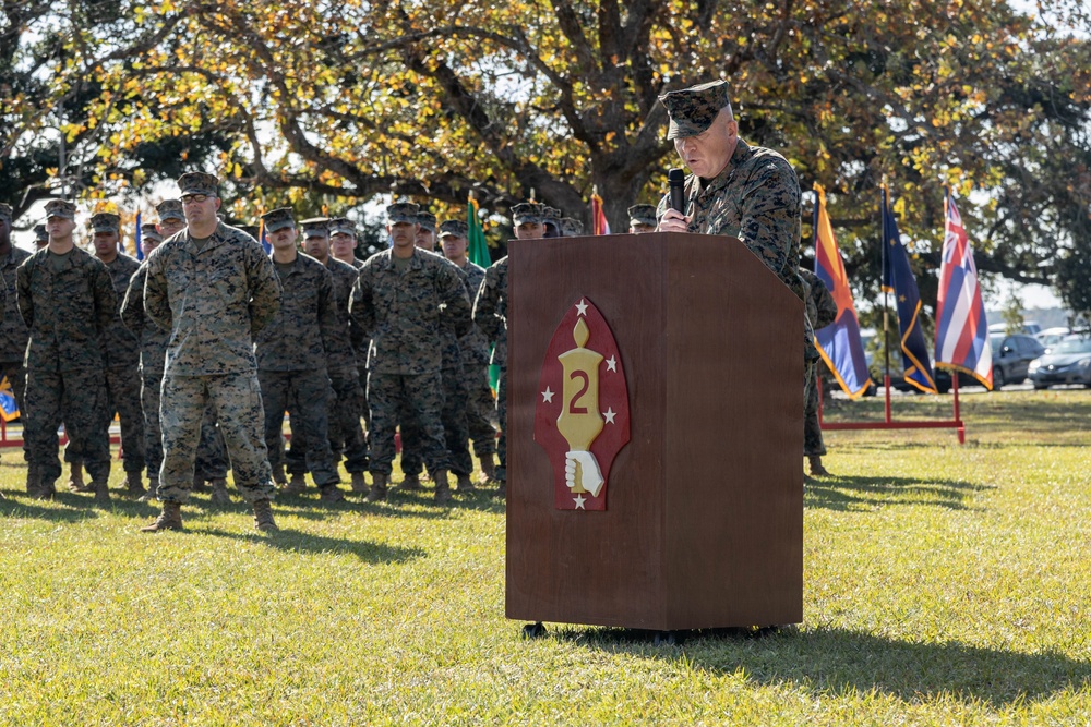 2nd Marine Division 250th Cake Cutting Ceremony