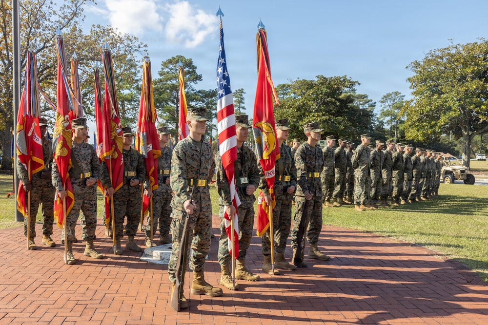 2nd Marine Division 250th Cake Cutting Ceremony
