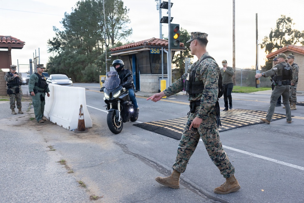 Camp Pendleton Participates in Operation Full Stop