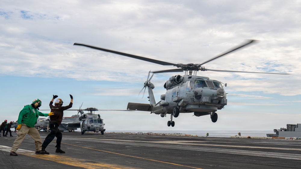 USS Theodore Roosevelt Flight Operations