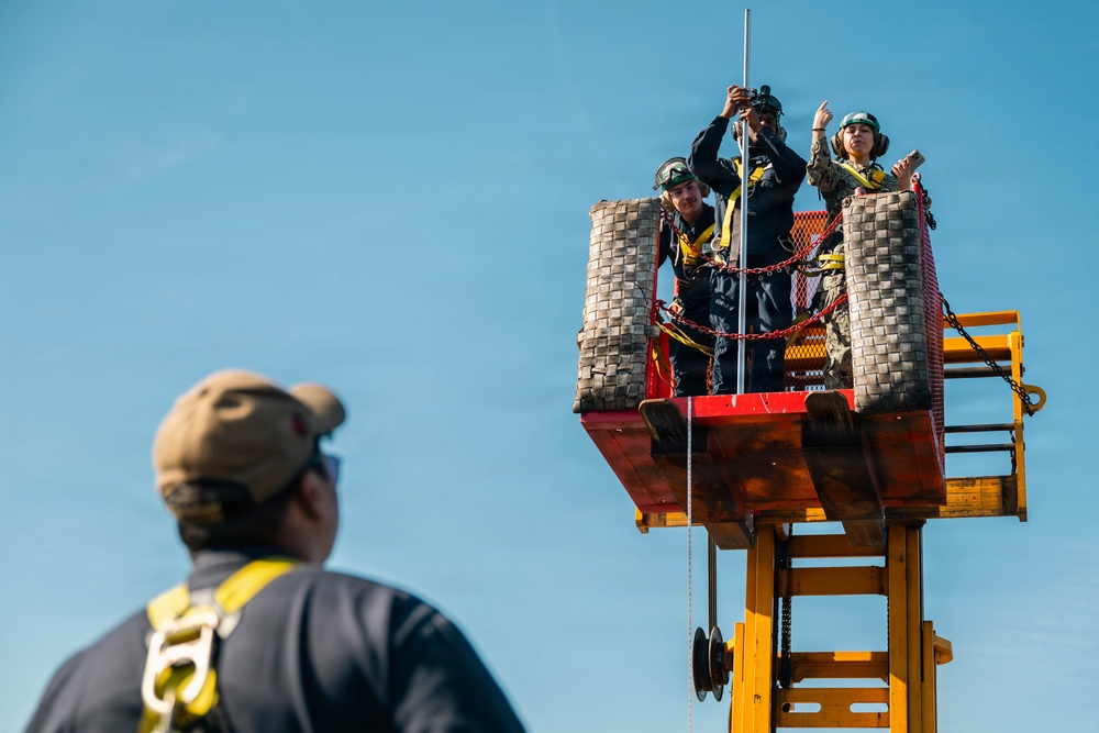 USS Theodore Roosevelt Maintenance