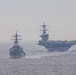 USS Theodore Roosevelt and USS Decatur