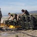 CLB-5 Marines set up water purification system during Steel Knight 25