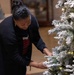Service Members, Families Decorate Holiday Trees at Mustin Beach Club