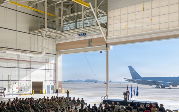 Travis AFB Welcomes the Air Force’s 99th and 100th KC-46A Pegasus Aircraft