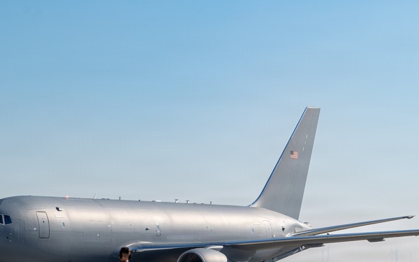 Travis AFB Welcomes the Air Force’s 99th and 100th KC-46A Pegasus Aircraft