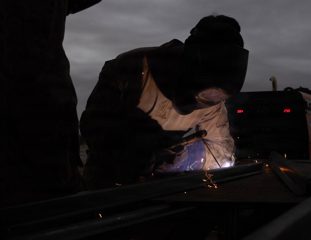 JTF-SB Marines train for barrier reinforcement operations