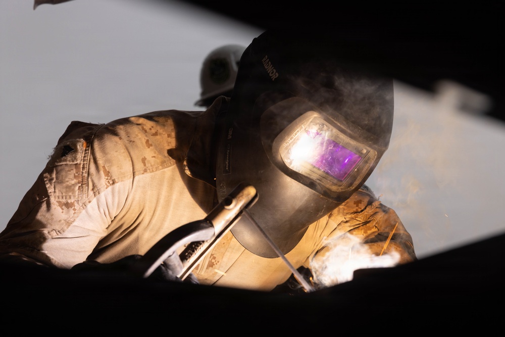 JTF-SB Marines train for barrier reinforcement operations