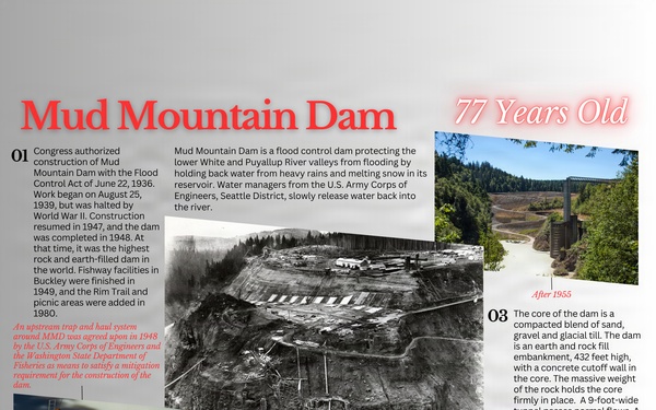 Mud Mountain Dam's 77 Years of History