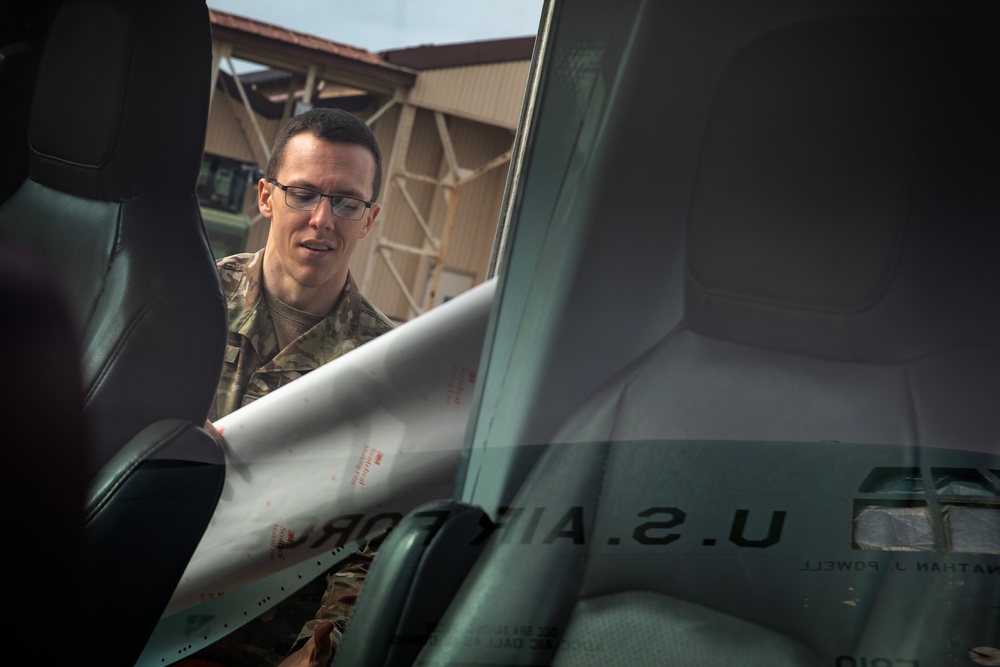 Yokota maintainers decal Operation Christmas Drop 2025