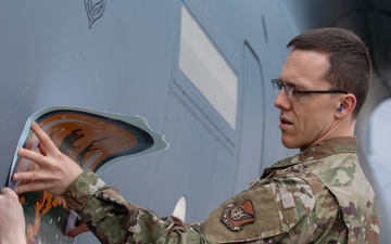 Yokota maintainers decal Operation Christmas Drop 2025