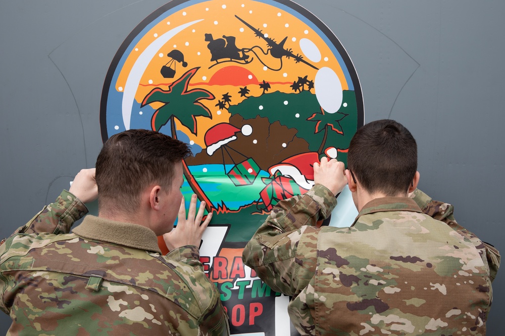 Yokota maintainers decal Operation Christmas Drop 2025