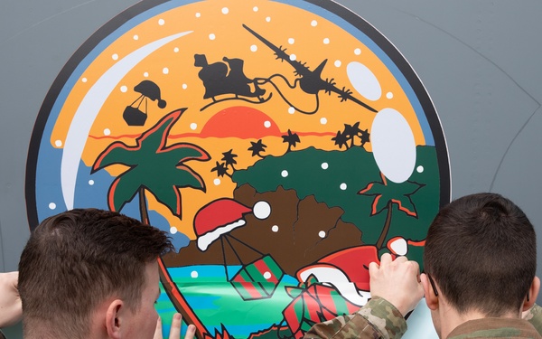 Yokota maintainers decal Operation Christmas Drop 2025