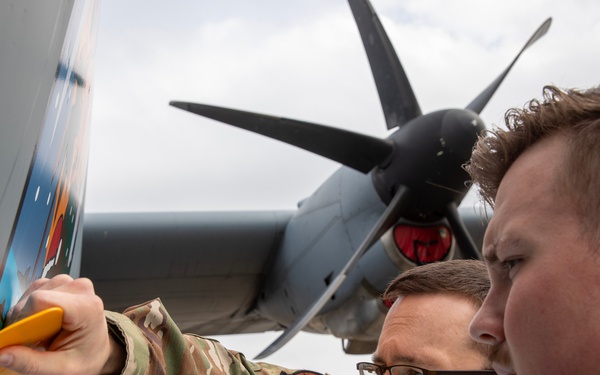 Yokota maintainers decal Operation Christmas Drop 2025