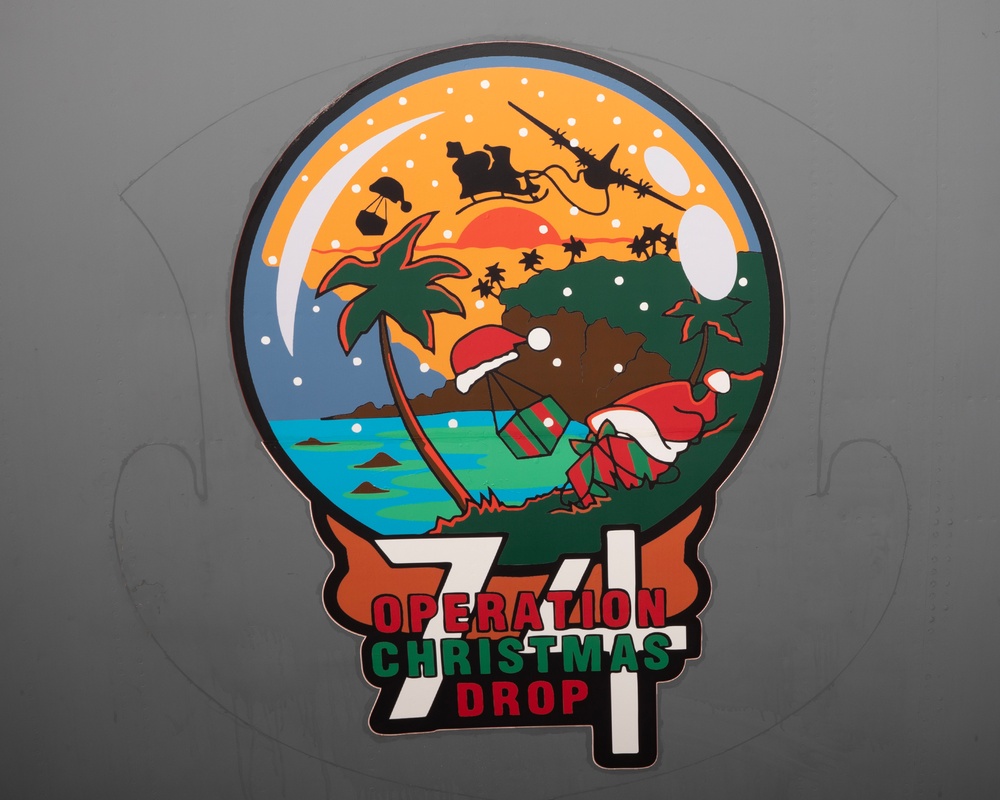 Yokota maintainers decal Operation Christmas Drop 2025