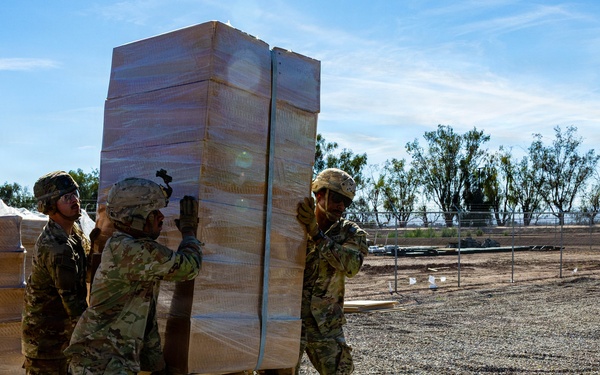 Concertina wire airlift
