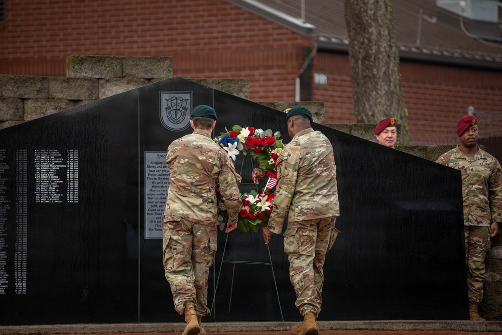 1st Special Forces Group Menton Week Opening Ceremony