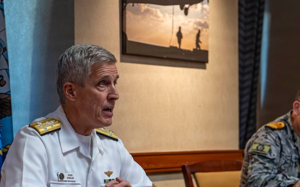 Adm. Steve Koehler, commander, U.S. Pacific Fleet, hosts virtual Key Leader Engagement