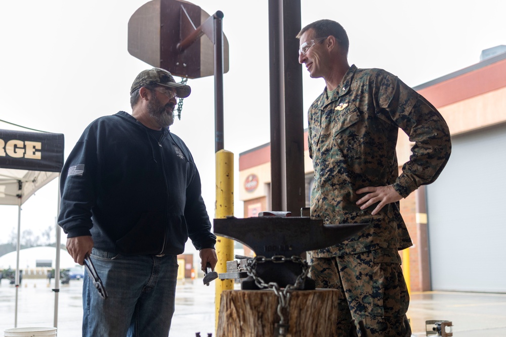 2nd Marine Logistics Group Builds Camaraderie during Black Horse Forge Event