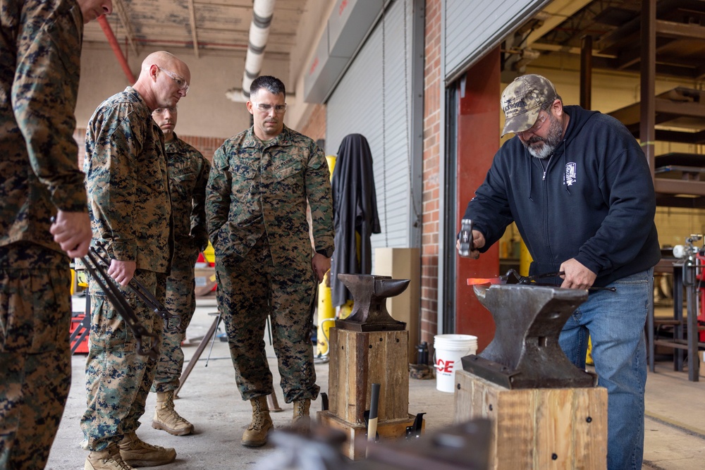 2nd Marine Logistics Group Builds Camaraderie during Black Horse Forge Event