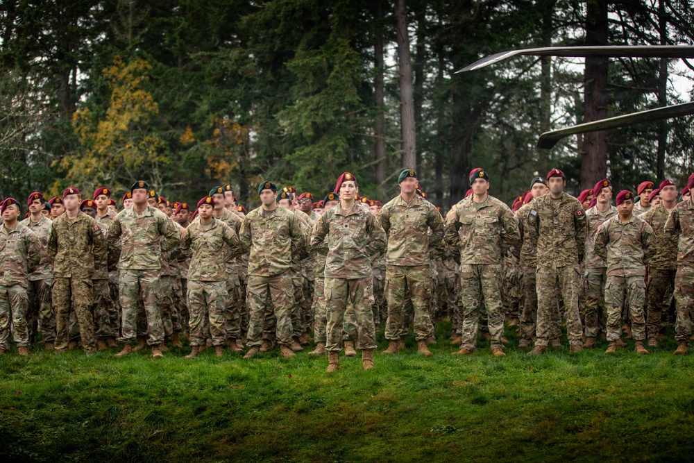 1st Special Forces Group Menton Week Opening Ceremony