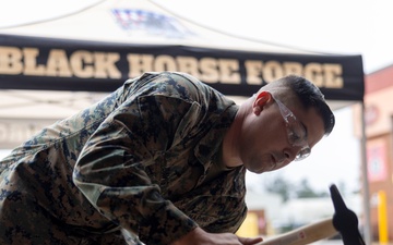 2nd Marine Logistics Group Builds Camaraderie during Black Horse Forge Event
