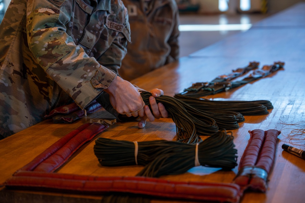 CMF holds parachute rigging demo in preparation for OCD25