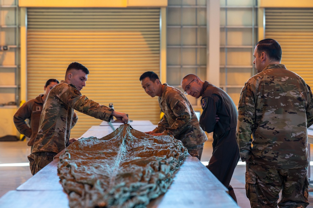 CMF holds parachute rigging demo in preparation for OCD25