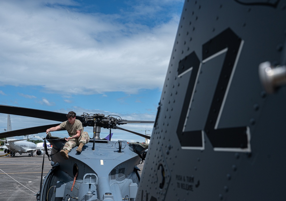 Racing the Storm: 18th Wing Helps Disaster Relief Efforts in Philippines