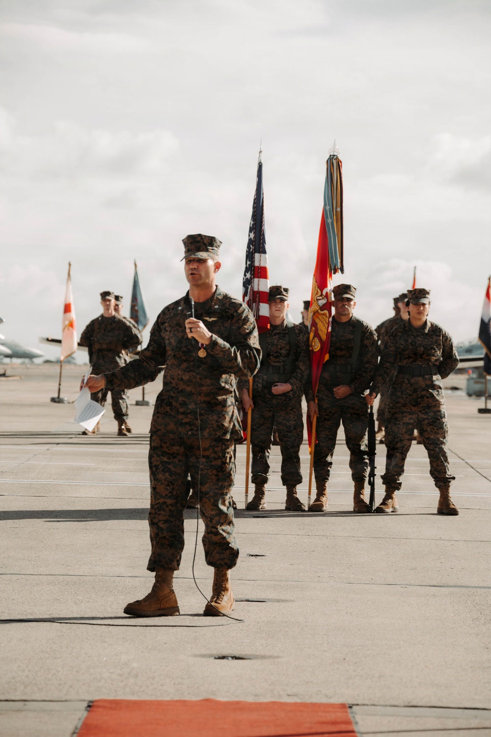 VMFA-323 Change of Command