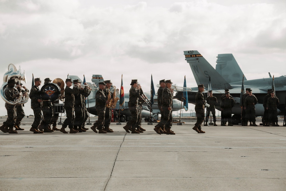 VMFA-323 Change of Command