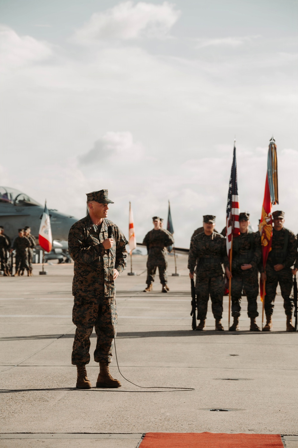 VMFA-323 Change of Command