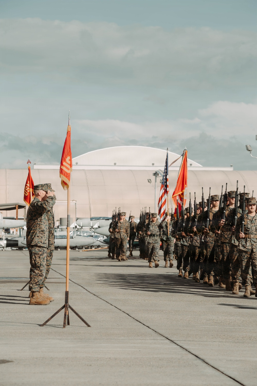 VMFA-323 Change of Command