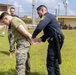 Camp Blaz Marines and Guam Police Officers conduct OC spray training