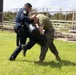 Camp Blaz Marines and Guam Police Officers conduct OC spray training
