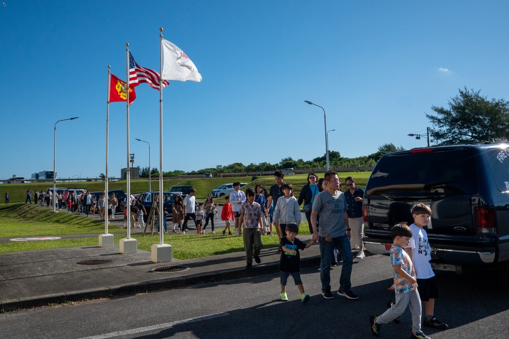 Building bonds: 18th CEG families get a behind-the-scenes look at Kadena