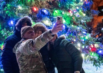 JBER hosts annual tree lighting ceremony