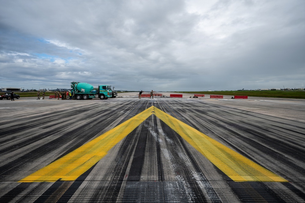 Runway reforged: 18th Wing Airmen strengthen Kadena’s foundation for airpower