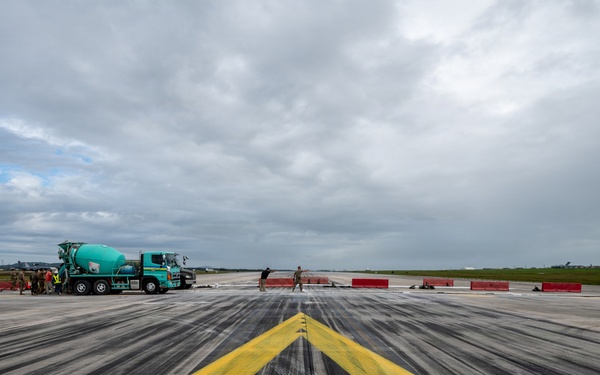 Runway reforged: 18th Wing Airmen strengthen Kadena’s foundation for airpower